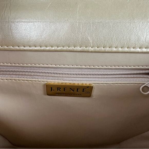 J.Renee Sunset Red Multicolor Printed Retro Crossbody Purse Gold Hardware in Box - Picture 6 of 10